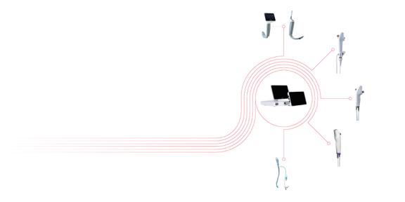 Piattaforma di visualizzazione delle vie aeree Ambu